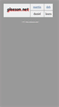 Mobile Screenshot of gleeson.net